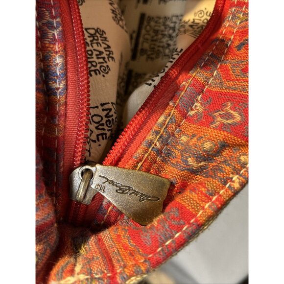 Laurel Burch Cotton Cat Purse Sun N' Sand Spirit Cats - Picture 11 of 13